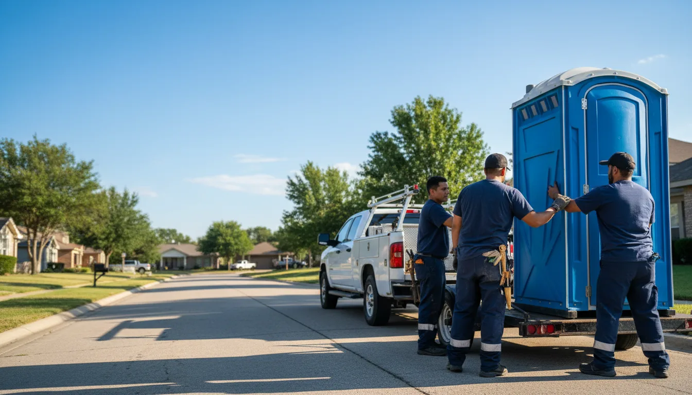 Portable Toilet Rental in Davenport, IA near me